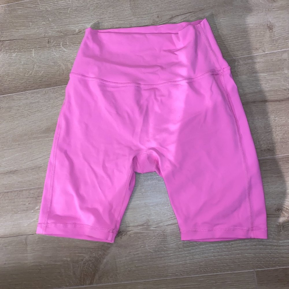 Azur Pink Bike Shorts - Small